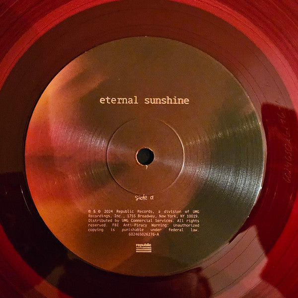 Ariana Grande : Eternal Sunshine (LP, Album, Red)