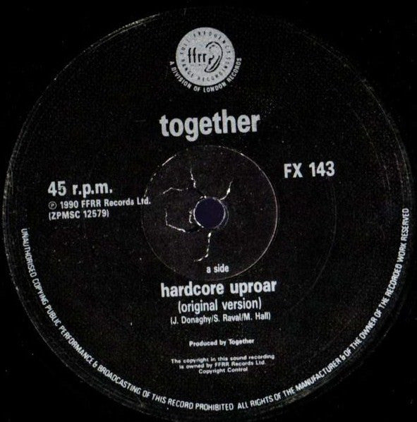 Together : Hardcore Uproar (12", Single)