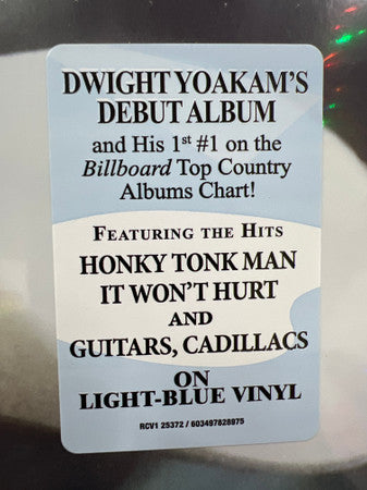 Dwight Yoakam : Guitars, Cadillacs, Etc., Etc. (LP, Album, RE, Lig)