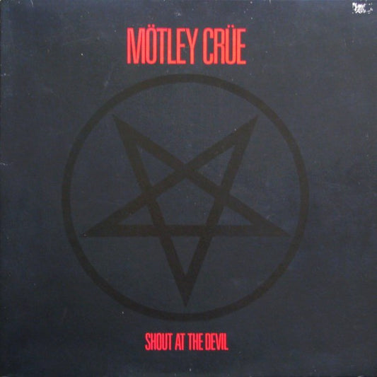 Mötley Crüe : Shout At The Devil (LP, Album, Red)