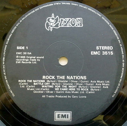 Saxon : Rock The Nations (LP, Album)