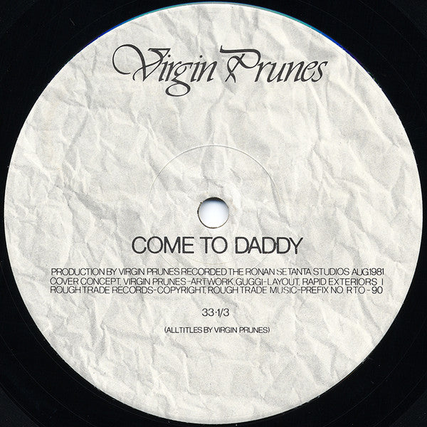 Virgin Prunes : A New Form Of Beauty 2. (10", Single)