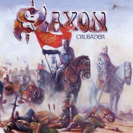 Saxon : Crusader (LP, Album, Gat)