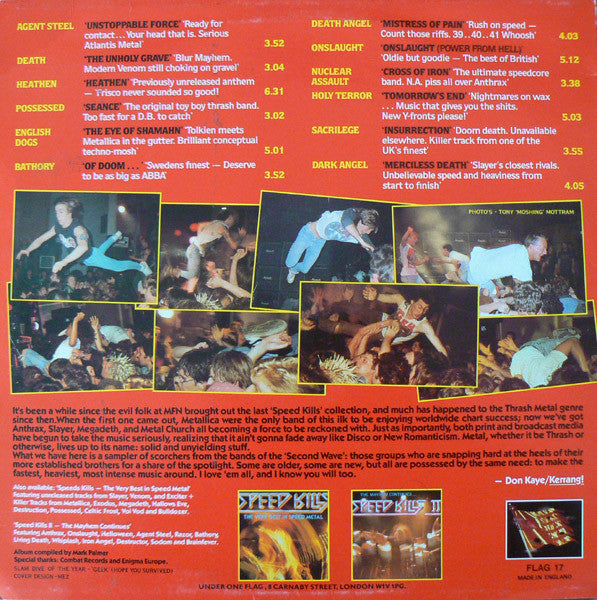 Various : Speed Kills III (A Catalogue Of Destruction) (LP, Comp)