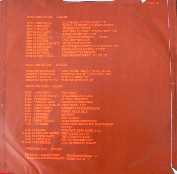 Various : Speed Kills III (A Catalogue Of Destruction) (LP, Comp)