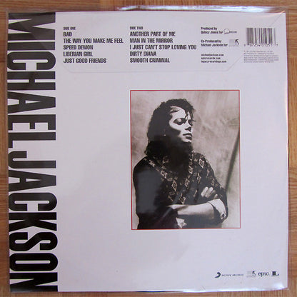 Michael Jackson : Bad 25 (LP, Album, Pic, RE)