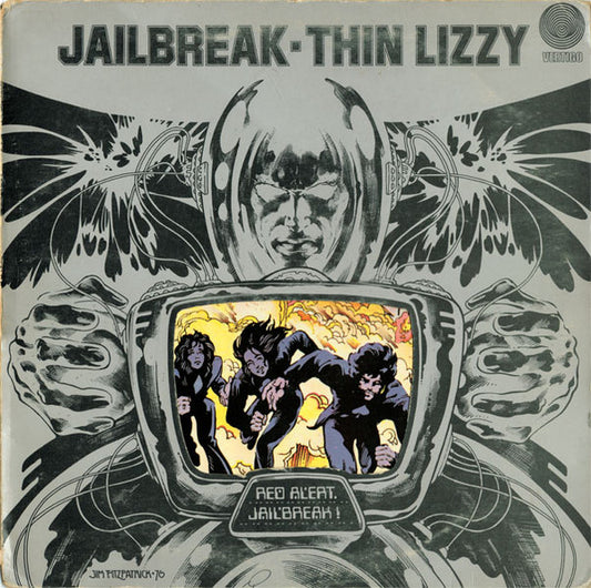 Thin Lizzy : Jailbreak (LP, Album, Gat)