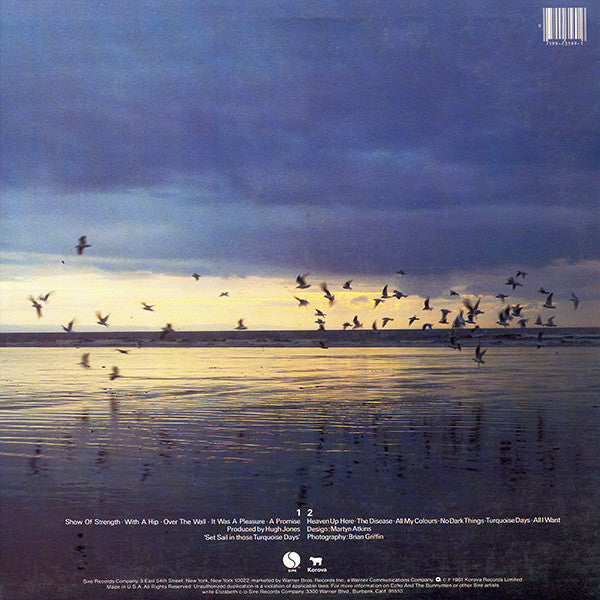 Echo And The Bunnymen* : Heaven Up Here (LP, Album, Win)