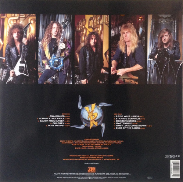 Vicious Rumors : Welcome To The Ball (LP, Album)