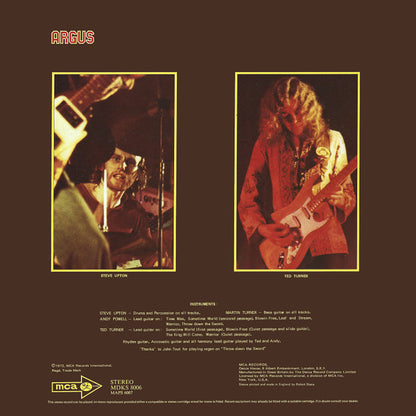 Wishbone Ash : Argus (LP, Album)