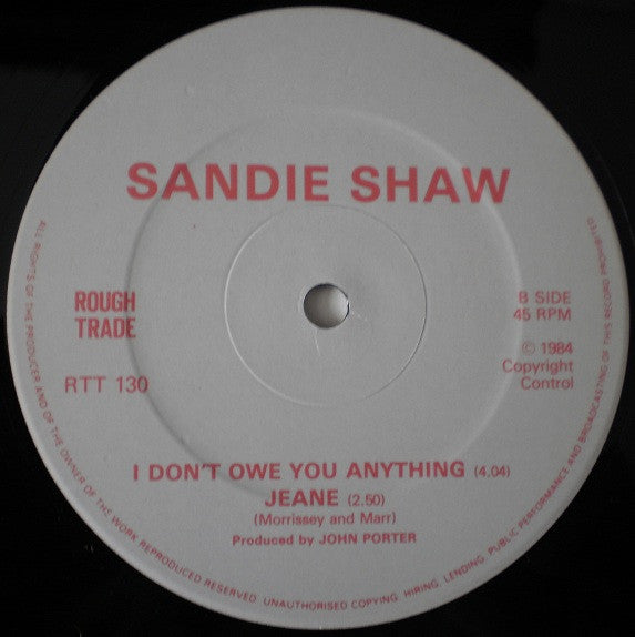 Sandie Shaw : Hand In Glove (12", Single)