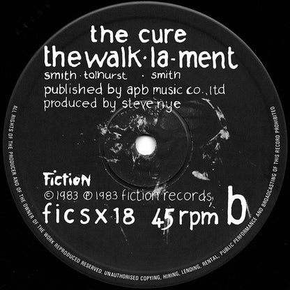 The Cure : The Upstairs Room / The Dream / The Walk / Lament (12", Single)