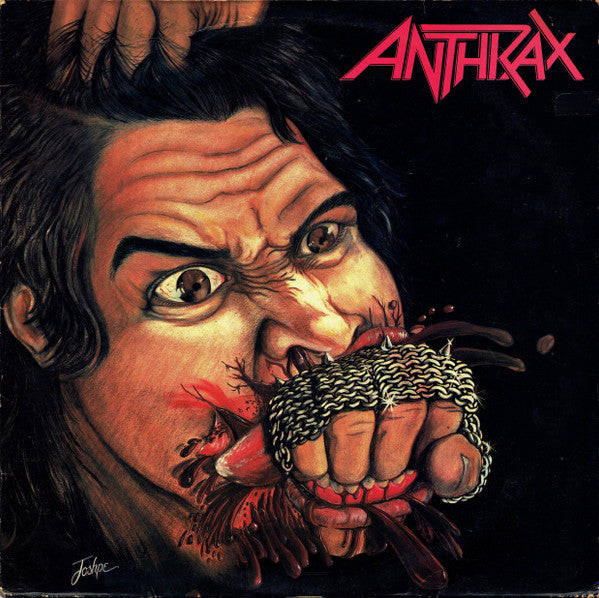 Anthrax : Fistful Of Metal (LP, Album, M/Print, CBS)