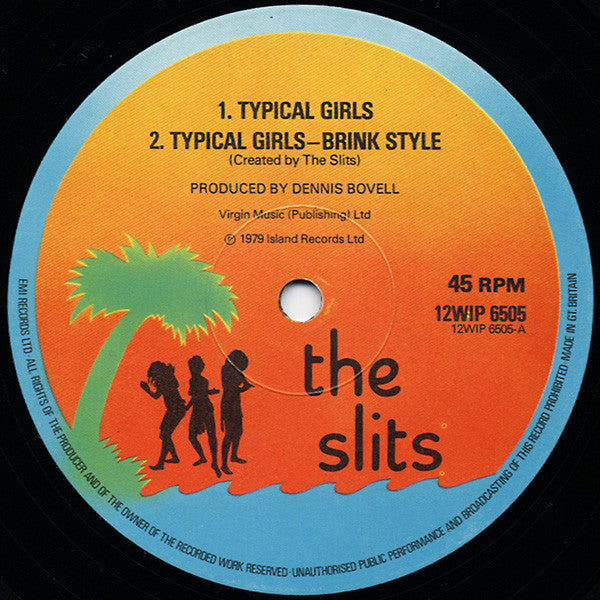 The Slits : Typical Girls (12", Single)