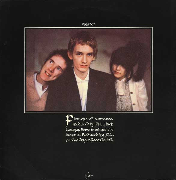 Public Image Ltd.* : Flowers Of Romance (12", Single)