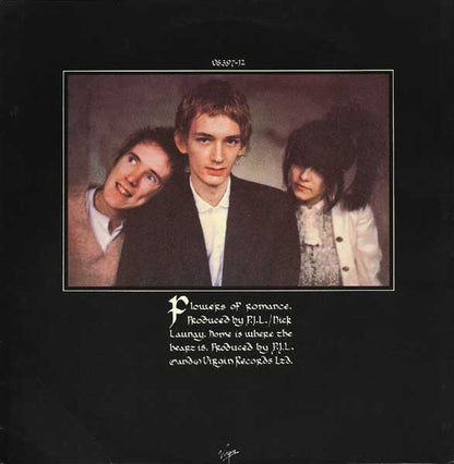 Public Image Ltd.* : Flowers Of Romance (12", Single)