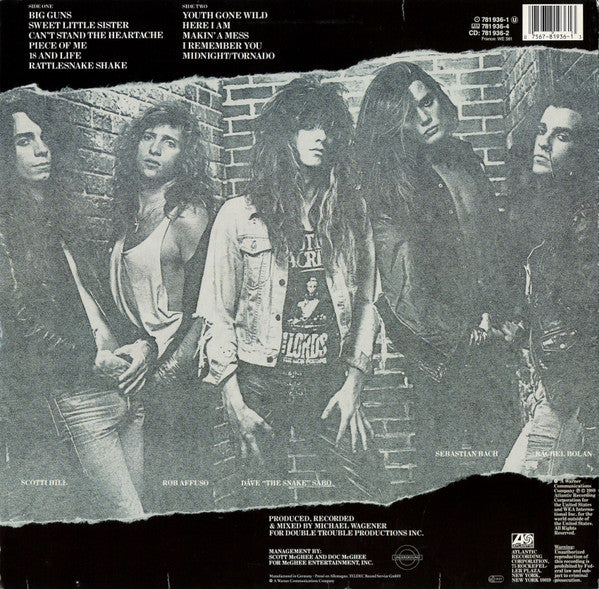 Skid Row : Skid Row (LP, Album)