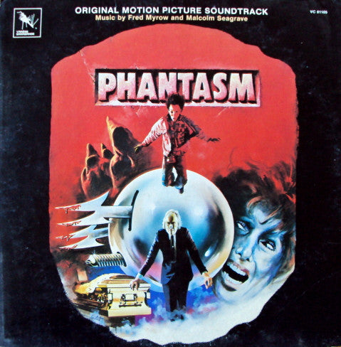 Fred Myrow And Malcolm Seagrave : Phantasm (Original Motion Picture Soundtrack) (LP, Album)