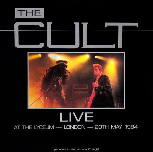 The Cult : Live At The Lyceum - London - 20th May 1984 (LP, Album)