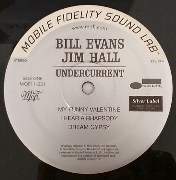 Bill Evans - Jim Hall : Undercurrent (LP, Album, Ltd, Num, RE, RM, S/Edition, Gat)