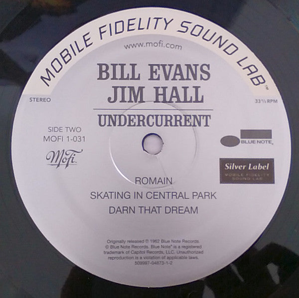 Bill Evans - Jim Hall : Undercurrent (LP, Album, Ltd, Num, RE, RM, S/Edition, Gat)