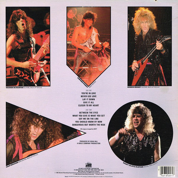 Ratt : Invasion Of Your Privacy (LP, Album, SP )