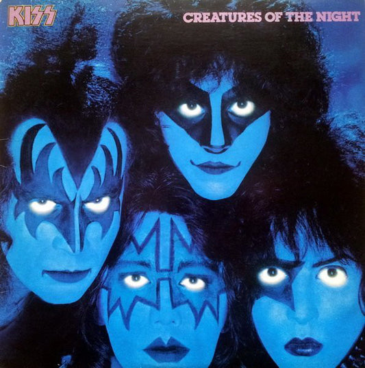 Kiss : Creatures Of The Night (LP, Album, PRC)