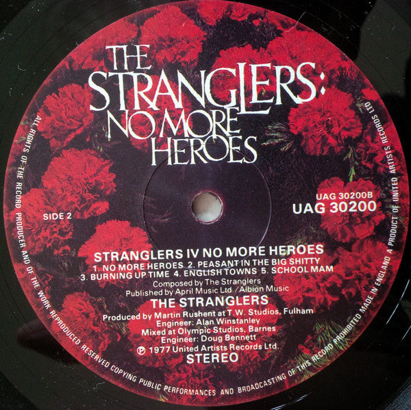 The Stranglers : No More Heroes (LP, Album)