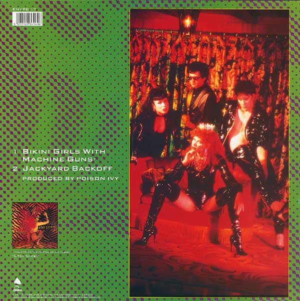 The Cramps : Bikini Girls With Machine Guns (7", Shape, Pic)