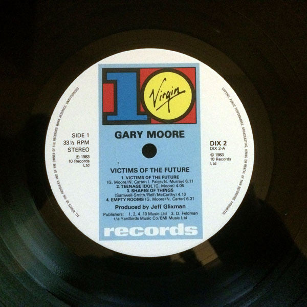 Gary Moore : Victims Of The Future (LP, Album, Ltd)