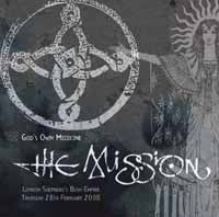 The Mission : God's Own Medicine - London Shepherd's Bush Empire Thursday 28th February 2008 (2xLP, Album, Ltd, RE, Cle)