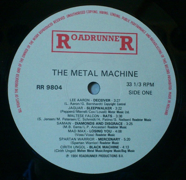 Various : The Metal Machine (LP, Comp)