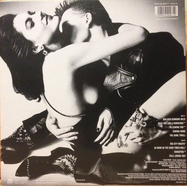 Scorpions : Love At First Sting (LP, Album)