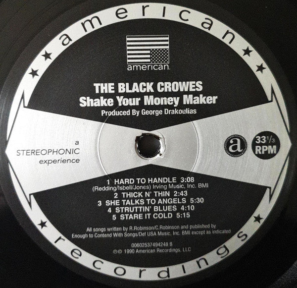 The Black Crowes : Shake Your Money Maker (LP, Album, RE, 180)