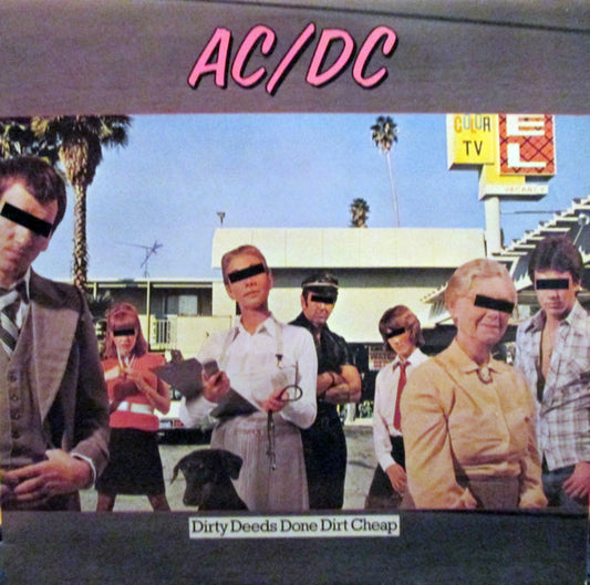 AC/DC : Dirty Deeds Done Dirt Cheap (LP, Album, RP)