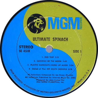 Ultimate Spinach : Ultimate Spinach (LP, Album, Wad)