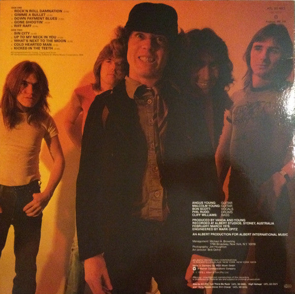 AC/DC : Powerage (LP, Album, RE)