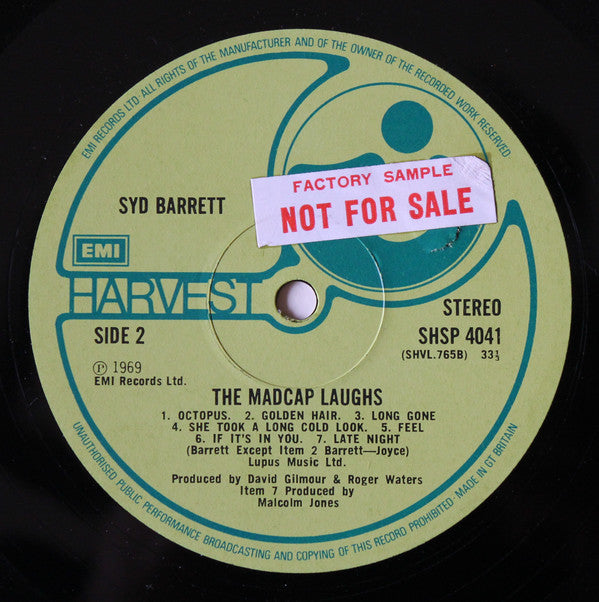 Syd Barrett : The Madcap Laughs / Barrett (LP, RE + LP, RE + Comp, Gat)