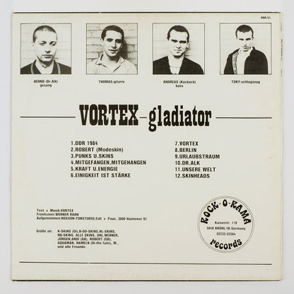 Vortex (13) : Gladiator (LP, Album)