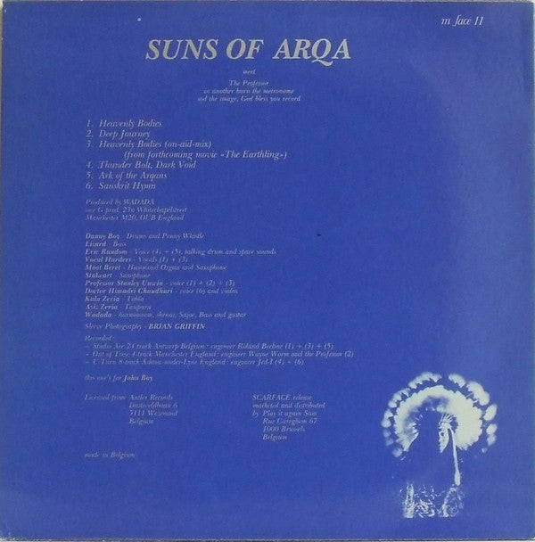 Suns Of Arqa : Vol. 5: Ark Of The Arqans, Heaven And Hell And Other Strange Faces (12", MiniAlbum)