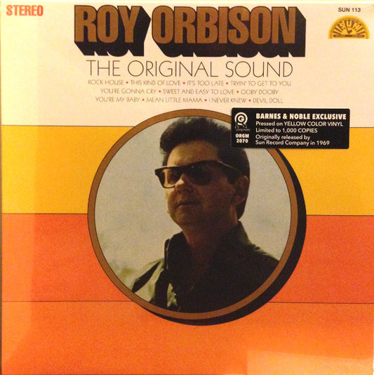 Roy Orbison : The Original Sound (LP, Album, Ltd, RE, Yel)