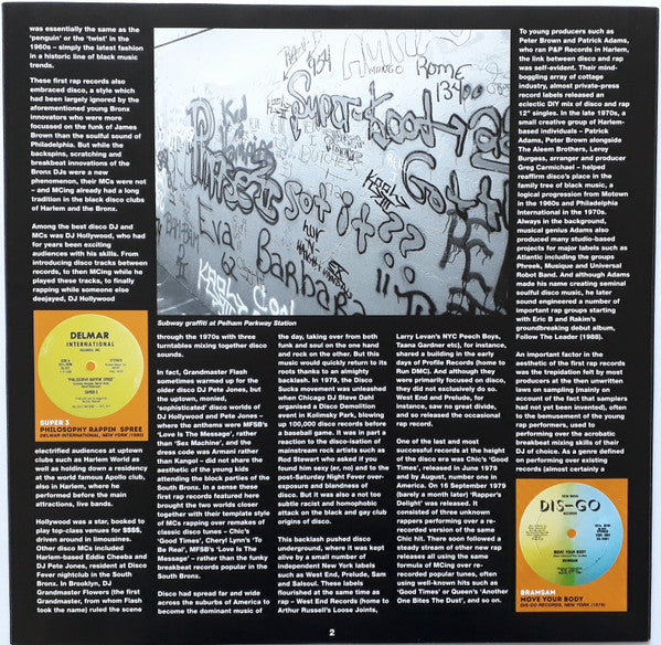 Various : Boombox 1 (Early Independent Hip Hop, Electro And Disco Rap 1979-82) (3xLP, Comp)