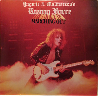 Yngwie J. Malmsteen's Rising Force : Marching Out (LP, Album, Hau)