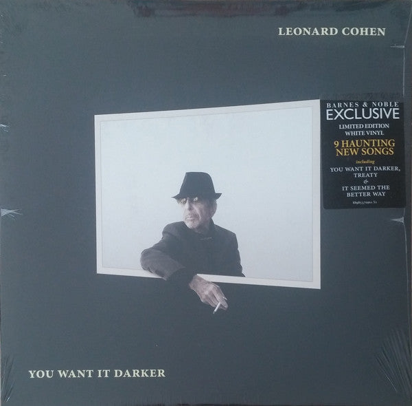 Leonard Cohen : You Want It Darker (LP, Album, Ltd, Whi)