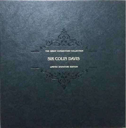 Sir Colin Davis, Berlioz*, Dvořák*, Sibelius*, Stravinsky*, Beethoven* : Sir Colin Davis (5xLP, Comp, Ltd)