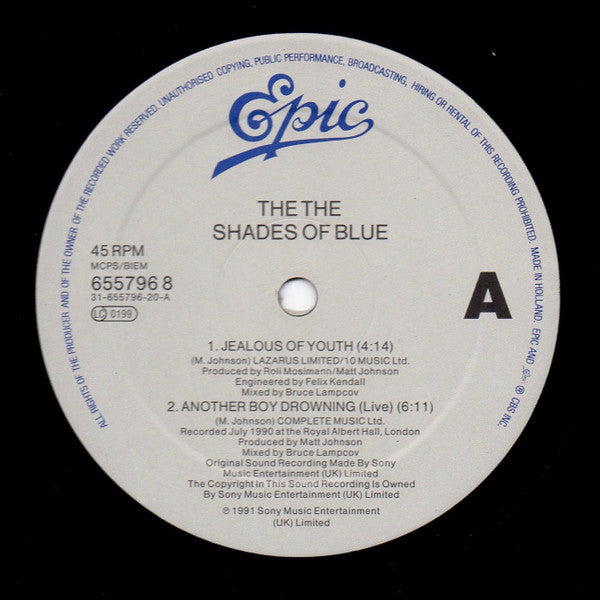 The The : Shades Of Blue (12")