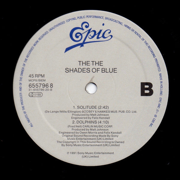 The The : Shades Of Blue (12")