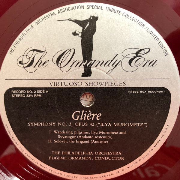 Eugene Ormandy, The Philadelphia Orchestra : The Ormandy Era - Volume I ~ Virtuoso Showpieces (5xLP, Comp, Red + Box, Ltd)