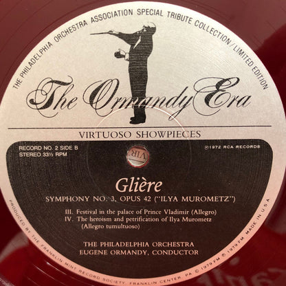 Eugene Ormandy, The Philadelphia Orchestra : The Ormandy Era - Volume I ~ Virtuoso Showpieces (5xLP, Comp, Red + Box, Ltd)