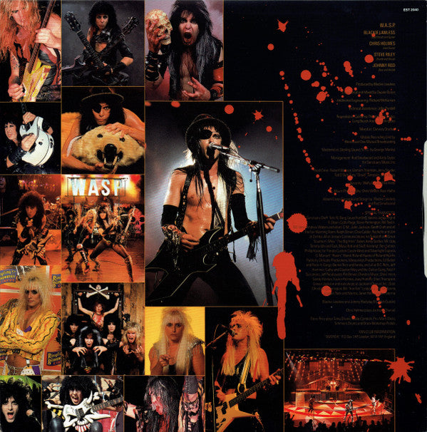 W.A.S.P. : Live... In The Raw (LP, Album)